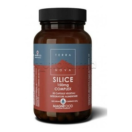 Terranova Silice Complex Integratore per Pelle 50 Capsule Terranova Silice Complex Integratore per Pelle 50 Capsule