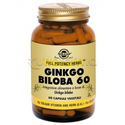 Solgar Ginkgo Biloba 60 per... Solgar Ginkgo Biloba 60 per...