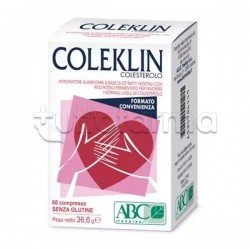 Abc Trading Coleklin Integratore Colesterolo 60 Compresse