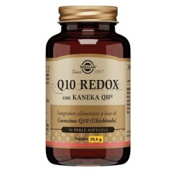 Solgar Q10 Redox Integratore per Benessere Organi 50 Softgel Solgar Q10 Redox Integratore per Benessere Organi 50 Softgel