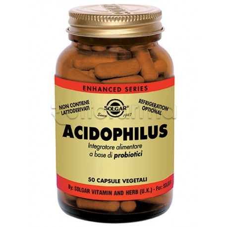Solgar Lactobacillus Acidophilus LA-5 Fermenti Lattici 50 Capsule