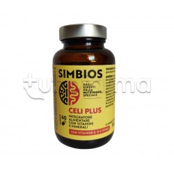 Simbios Celi Plus Integratore di Vitamine e Minerali per Intolleranti al Glutine 60 Capsule