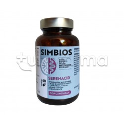 Simbios Serenacid Integratore Lenitivo ed Emolliente per Intolleranti al Glutine 60 Capsule Simbios Serenacid Integratore Lenitivo ed Emolliente per Intolleranti al Glutine 60 Capsule