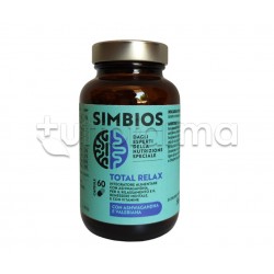 Simbios Total Relax Integratore per Rilassamento e Benessere Mentale per Intolleranti al Glutine 60 Capsule Simbios Total Relax Integratore per Rilassamento e Benessere Mentale per Intolleranti al Glutine 60 Capsule