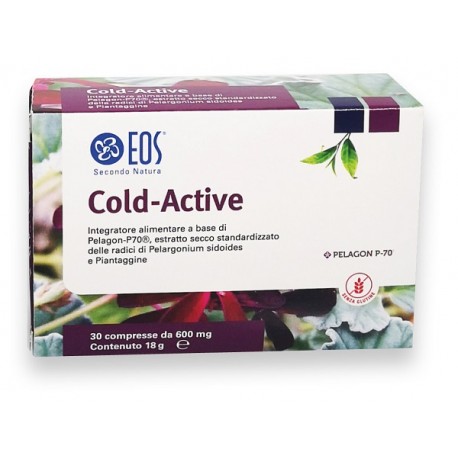 Eos Cold Active Integratore per Vie Respiratorie 30 Compresse Eos Cold Active Integratore per Vie Respiratorie 30 Compresse