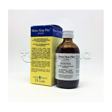 Di Leo Meteo Stop Plus Integratore per Intestino 50ml Di Leo Meteo Stop Plus Integratore per Intestino 50ml