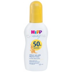 Hipp Spray Solare Protettivo SPF50+ per Bambini Flacone 150ml Hipp Spray Solare Protettivo SPF50+ per Bambini Flacone 150ml