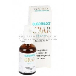 Oligotracce Orar Spray per le Vie Respiratorie 30ml