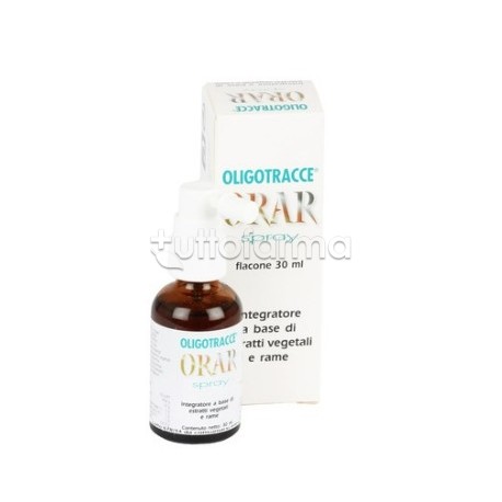 Oligotracce Orar Spray per le Vie Respiratorie 30ml Oligotracce Orar Spray per le Vie Respiratorie 30ml