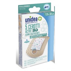 Unidea Cerotti Cicatrizzanti  7,5X10cm 5 Pezzi