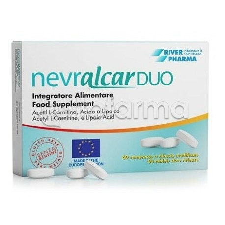 Nevralcar Duo Integratore per Benessere 20 Compresse Nevralcar Duo Integratore per Benessere 20 Compresse