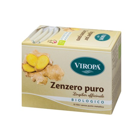 Formato di Viropa Zenzero Puro Infuso per Intestino 15 Bustine Formato di Viropa Zenzero Puro Infuso per Intestino 15 Bustine