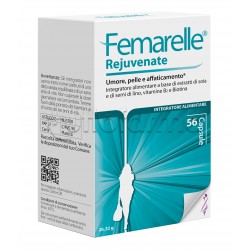Theramex Femarelle Rejuvenate Integratore Umore, Pelle e Stanchezza 56 Capsule Theramex Femarelle Rejuvenate Integratore Umore, Pelle e Stanchezza 56 Capsule