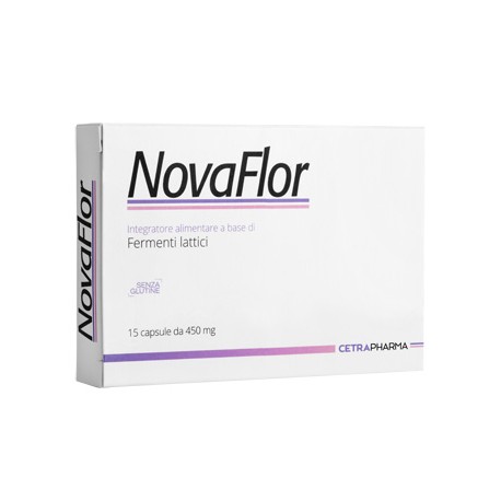 Novaflor Integratore per Intestino 15 Capsule Novaflor Integratore per Intestino 15 Capsule