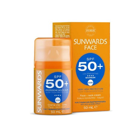 Sunwards Face Cream Spf 50+ Crema Solare 50ml