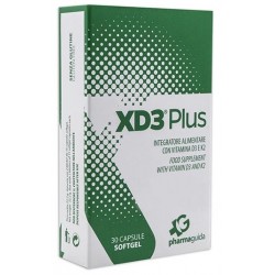 Xd3 Plus Integratore per Ossa 30 Capsule Softgel