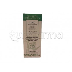 Sarandrea Timo Integratore per Vie Respiratorie 100ml Sarandrea Timo Integratore per Vie Respiratorie 100ml
