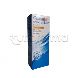 Narhimed Spray Nasale 10ml Con Erogatore Decongestionante per Naso