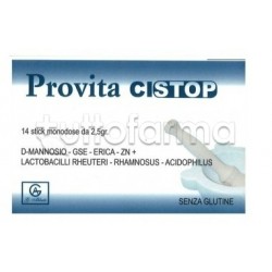 Provita Cistop Integratore per Vie Urinarie 14 Bustine Provita Cistop Integratore per Vie Urinarie 14 Bustine