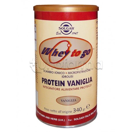 Solgar Protein Chocolate Integratore di Proteine 340gr Gusto Vaniglia Solgar Protein Chocolate Integratore di Proteine 340gr Gusto Vaniglia