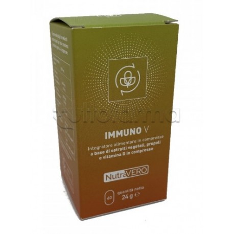 Immuno V Integratore per Difese Immunitarie 60 Compresse Immuno V Integratore per Difese Immunitarie 60 Compresse