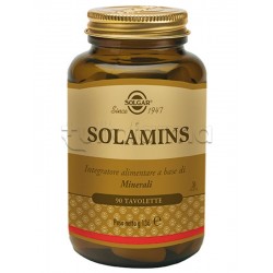 Vasetto contenente Solgar Solamins Integratore di Vitamine 90 Tavolette Vasetto contenente Solgar Solamins Integratore di Vitamine 90 Tavolette