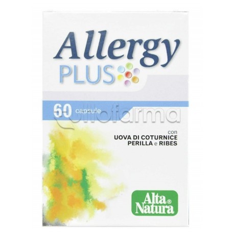 Allergy Plus Integratore per Vie Respiratorie 60 Capsule