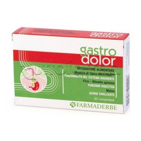 Farmaderbe Gastro Dolor Integratore per Digestione 30 Compresse Farmaderbe Gastro Dolor Integratore per Digestione 30 Compresse