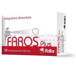 Fidia Faros Plus Integratore per il Colesterolo 30 Compresse