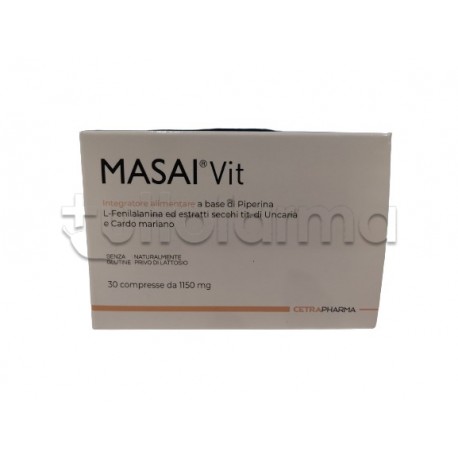 Masai Vit Integratore Depurativo 30 Compresse Masai Vit Integratore Depurativo 30 Compresse