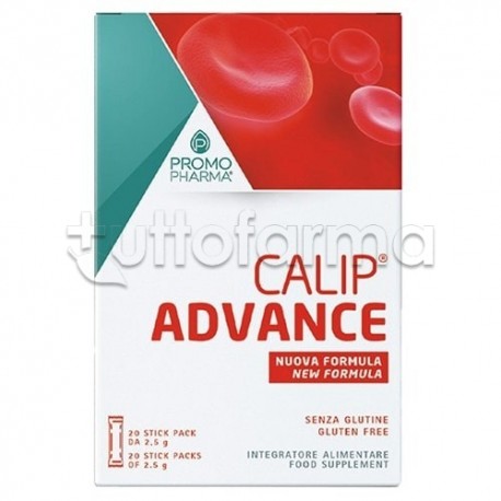 PromoPharma Calip Advance Integratore per il Colesterolo 20 Stick PromoPharma Calip Advance Integratore per il Colesterolo 20 Stick