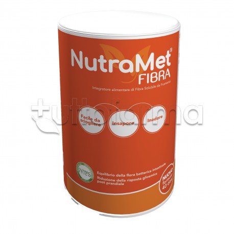 Nutramet Fibra Integratore per Benessere Intestinale Barattolo 320g