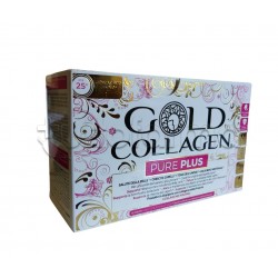 Gold Collagen Pure Plus Integratore per Pelle, Capelli e Tono dell'Umore 10 Flaconcini