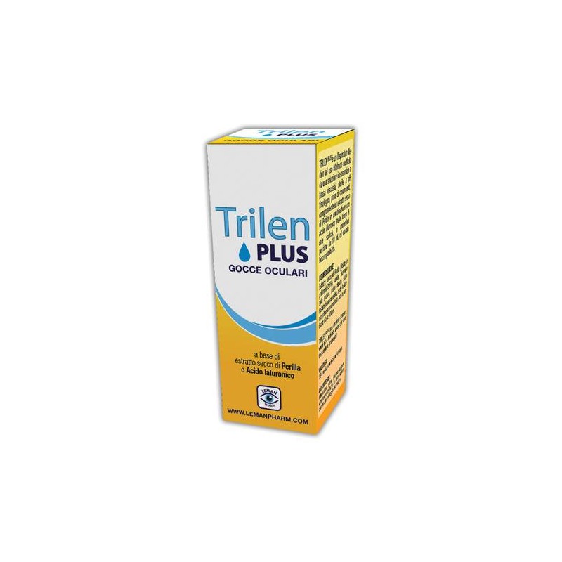 Leman Pharm Trilen Plus Gocce Oculari Collirio Idratanti 10ml