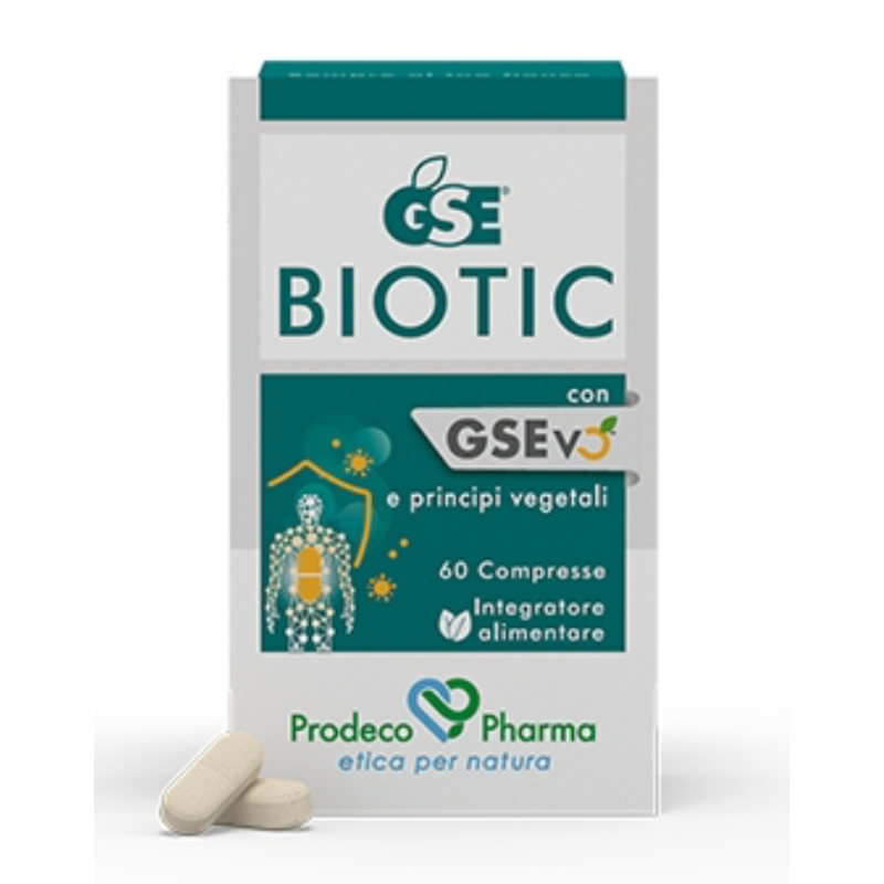 GSE Biotic Integratore per le Difese Immunitarie 60 Compresse GSE Biotic Integratore per le Difese Immunitarie 60 Compresse