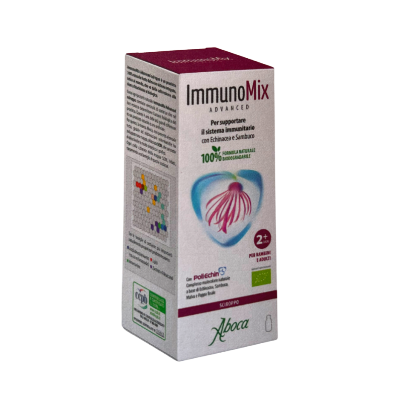 Aboca Immunomix Advanced Integratore per le Difese Immunitarie Sciroppo 210g