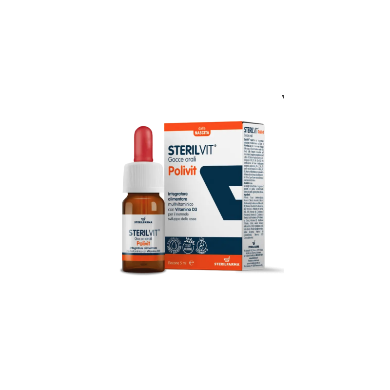 Sterilvit Polivit Gocce Integratore Ricostituente 5ml Sterilvit Polivit Gocce Integratore Ricostituente 5ml