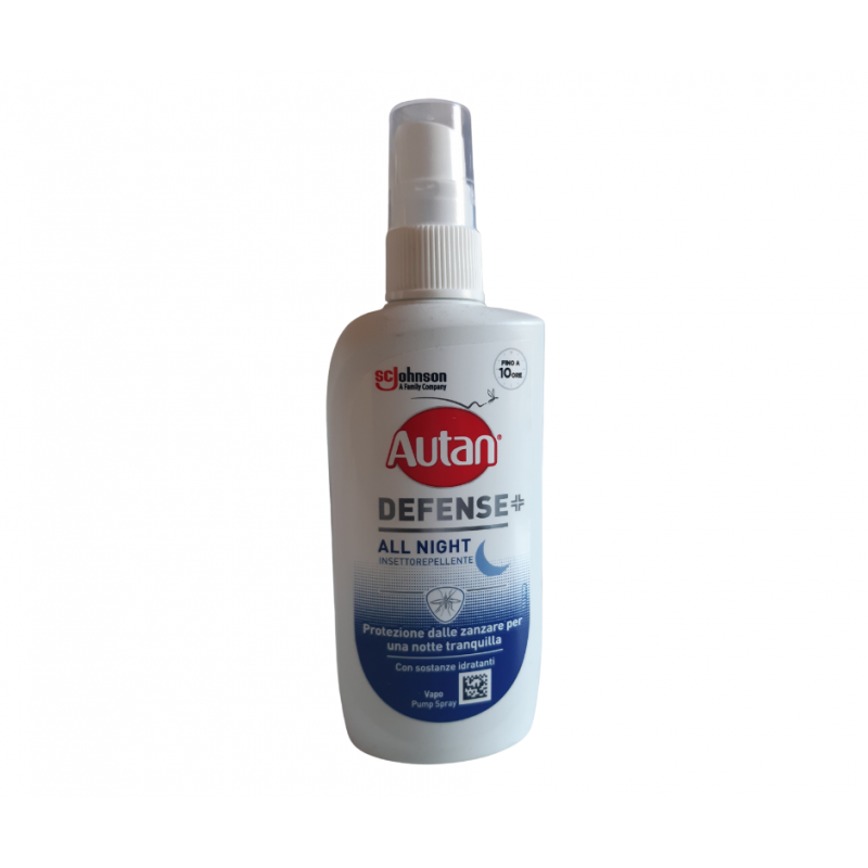 Autan Defense All Night Spray Repellente Zanzare 100ml