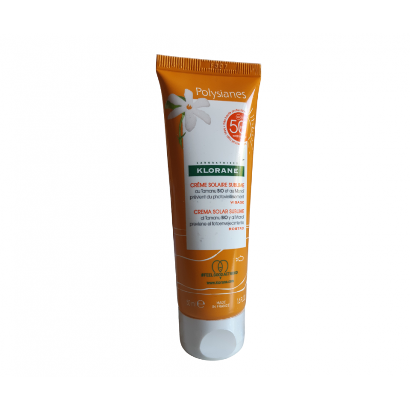 Klorane Les Polysianes Crema Solare Viso Sublime SPF50+ 50ml Klorane Les Polysianes Crema Solare Viso Sublime SPF50+ 50ml