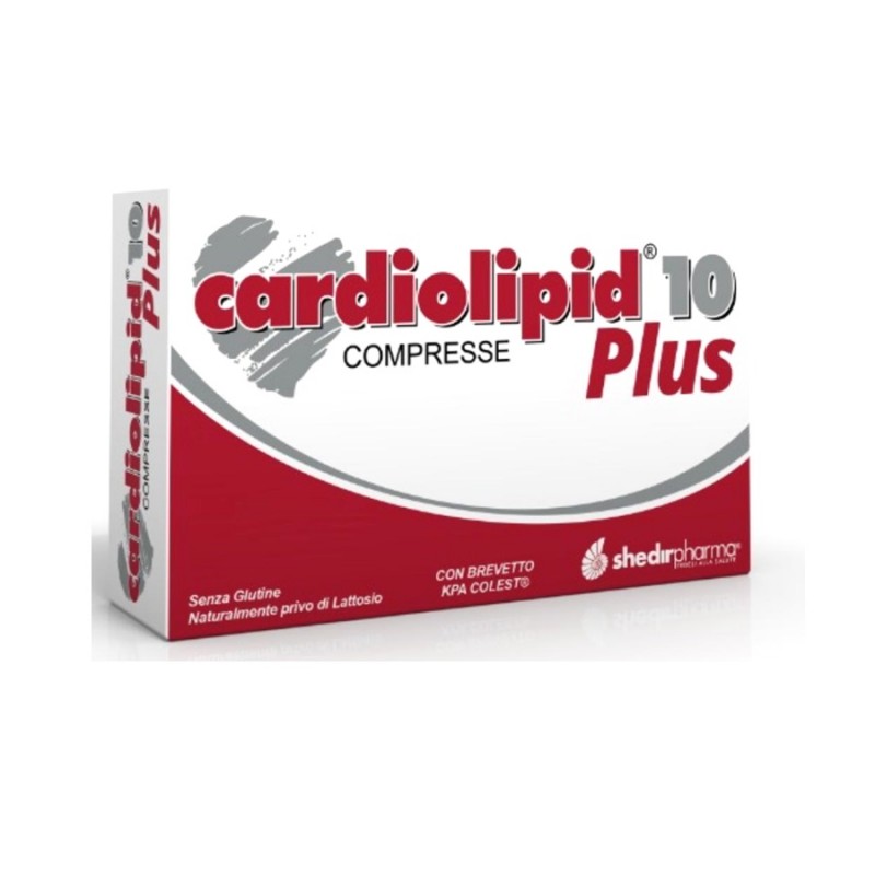 Shedir Cardiolipid 10 Plus Integratore per il Colesterolo 30 Compresse