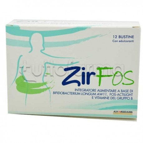 ZirFos Integratore di Fermenti Lattici e Vitamine 12 Bustine