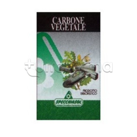 Specchiasol Carbone Vegetale contro Gas Intestinali 80 Capsule Specchiasol Carbone Vegetale contro Gas Intestinali 80 Capsule