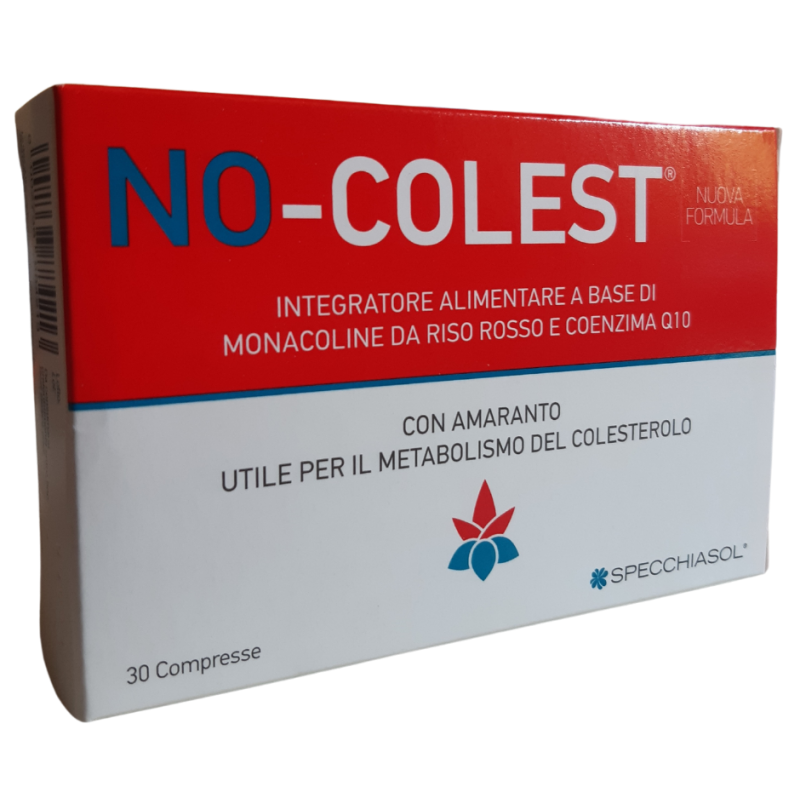 Specchiasol No-Colest Integratore per il Colesterolo 30 Compresse