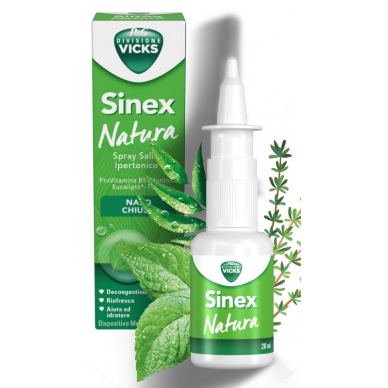 Vicks Sinex Natura Spray Nasale Decongestionante 20ml