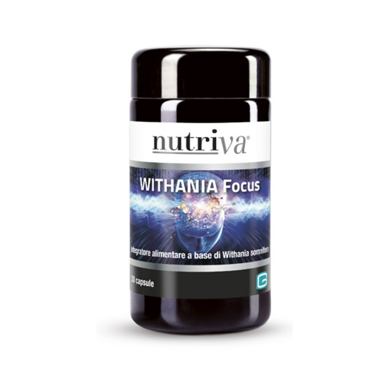 Nutriva Withania Focus Integratore per Stanchezza 30 Capsule Nutriva Withania Focus Integratore per Stanchezza 30 Capsule