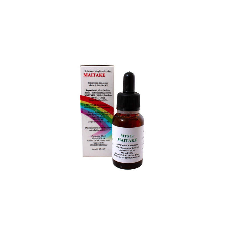 Mts12 Maitake Gocce Integratore per Difese Immunitarie 20ml Mts12 Maitake Gocce Integratore per Difese Immunitarie 20ml