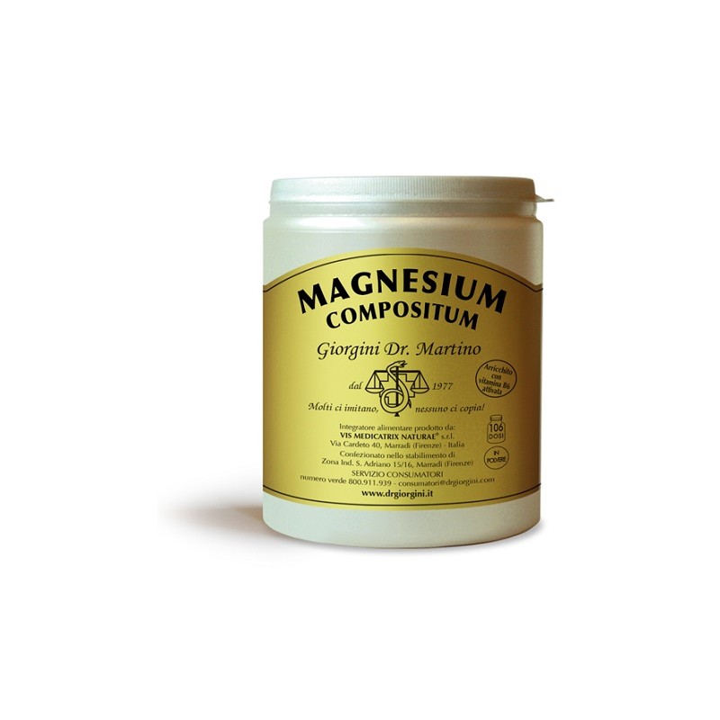 Dr. Giorgini Magnesium Compositum Integratore di Magnesio 500g