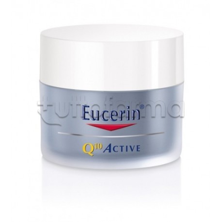 Eucerin Crema Antirughe Viso Q10 che Riduce la Profondità Active Notte 50 ml