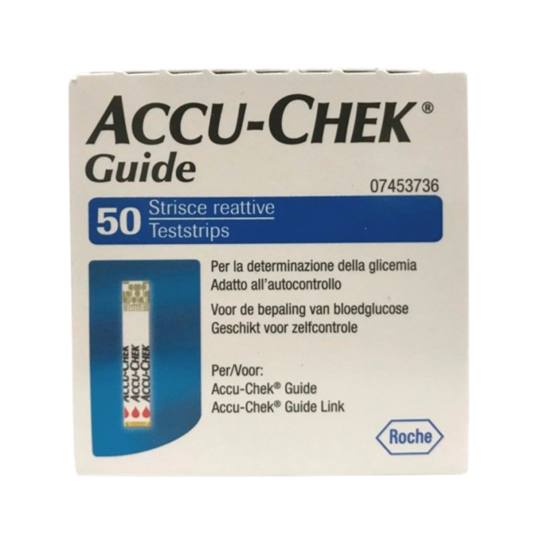 Accu-Chek Guide Strisce per Misurazione della Glicemia 50 Pezzi