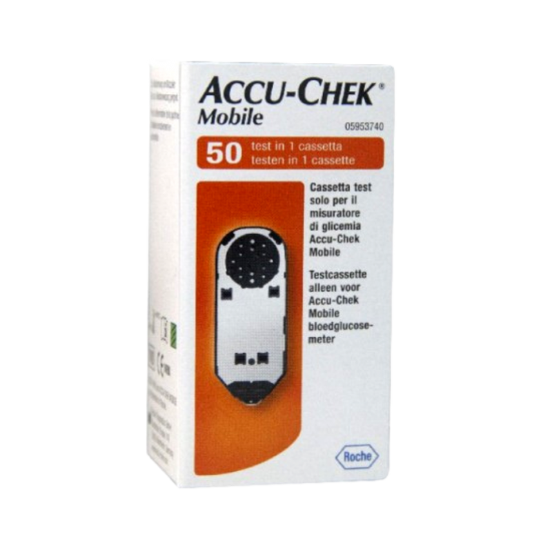 Accu-Chek Mobile Nastro per Misurazione della Glicemia 50 Test